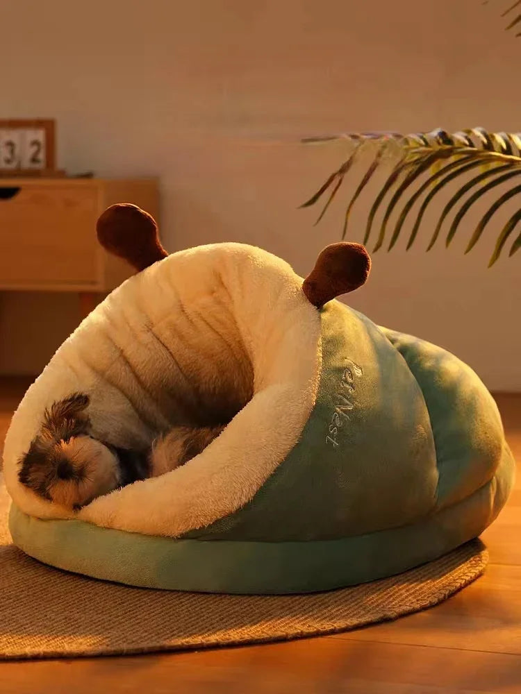 Cute Cave Dog Bed