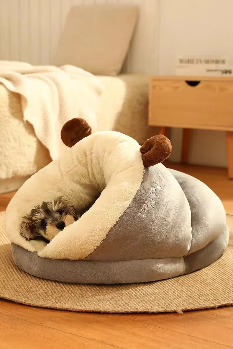 Cute Cave Dog Bed