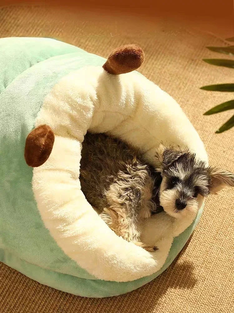 Cute Cave Dog Bed