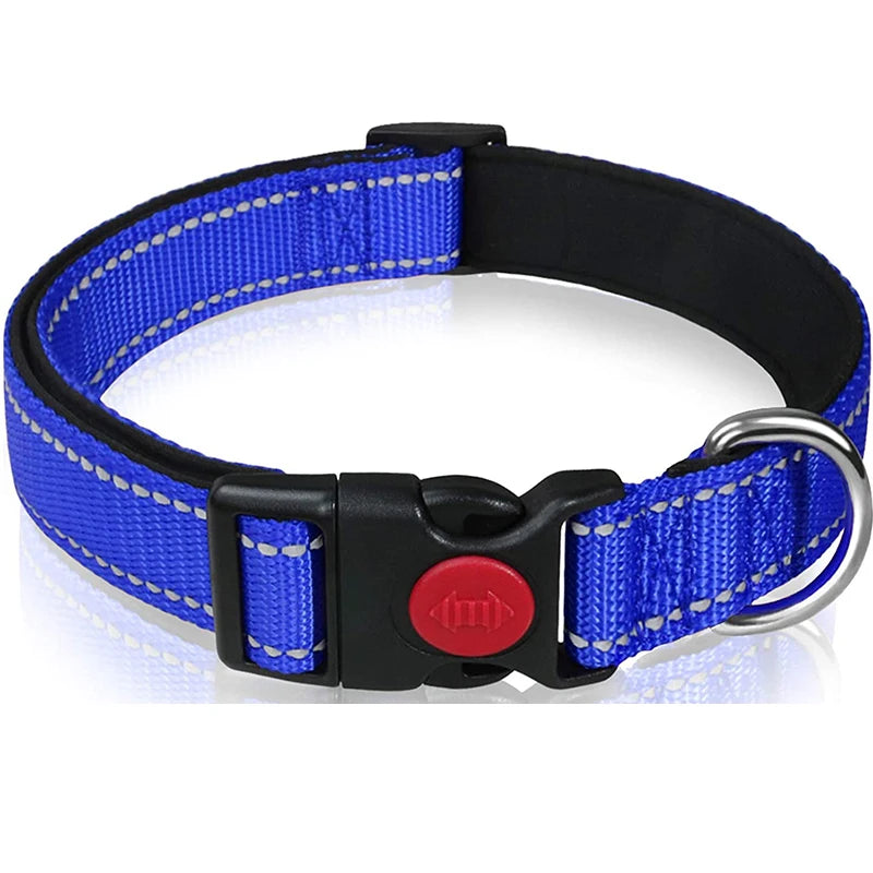 Reflective Nylon Dog Collar