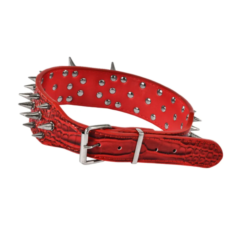 Larger Dog Spike Collar